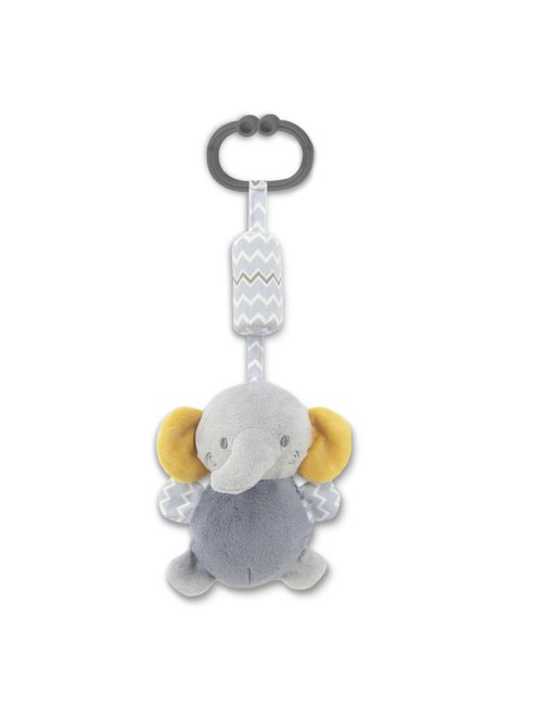Lorelli Toys Campanula plüss babakocsi játék - Szürke Elefánt