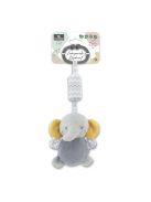 Lorelli Toys Campanula plüss babakocsi játék - Szürke Elefánt