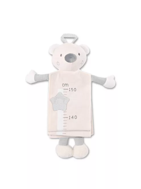 Lorelli Toys Magasságmérő Plüss - Bear Beige