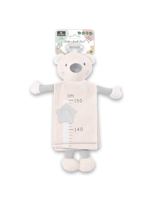 Lorelli Toys Magasságmérő Plüss - Bear Beige