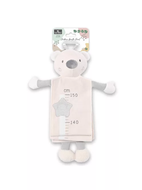 Lorelli Toys Magasságmérő Plüss - Bear Beige