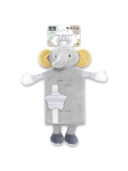 Lorelli Toys Magasságmérő Plüss - Elephant Grey