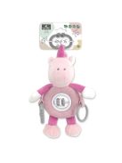 Lorelli Toys plüss csörgőjáték - Pink Unikornis