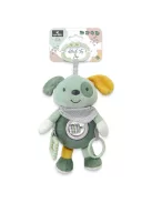 Lorelli Toys plüss csörgőjáték - Zöld Kutya