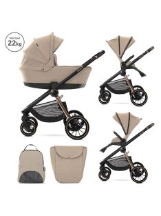 Lorelli Bianca multifunkciós babakocsi + adapter - Beige