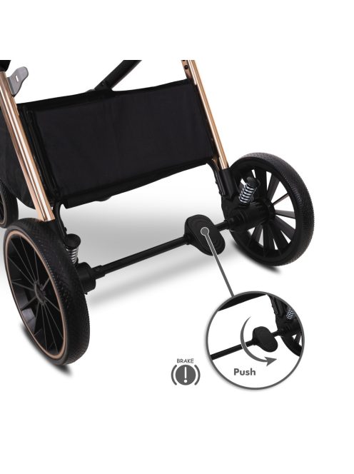 Lorelli Bianca multifunkciós babakocsi + adapter - Beige
