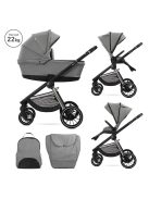 Lorelli Bianca multifunkciós babakocsi + adapter - Grey