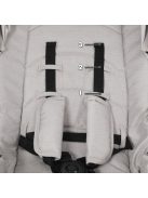 Lorelli Bianca multifunkciós babakocsi + adapter - Grey