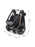 Lorelli Bianca multifunkciós babakocsi + adapter - Grey