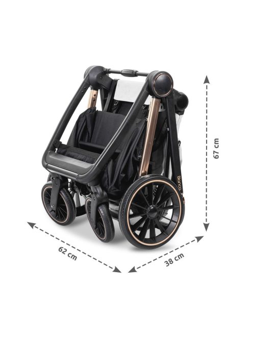 Lorelli Bianca multifunkciós babakocsi + adapter - Grey