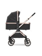 Lorelli Reya 3az1-ben multifunkciós babakocsi átfordítható tolókarral + Joy autóshordozó - Black Jasper