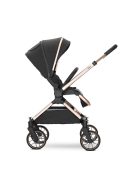 Lorelli Reya 3az1-ben multifunkciós babakocsi átfordítható tolókarral + Joy autóshordozó - Black Jasper
