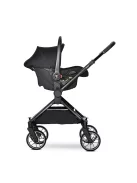 Lorelli Reya 3az1-ben multifunkciós babakocsi átfordítható tolókarral + Joy autóshordozó - Brown