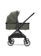 Lorelli Reya 3az1-ben multifunkciós babakocsi átfordítható tolókarral + Joy autóshordozó - Green