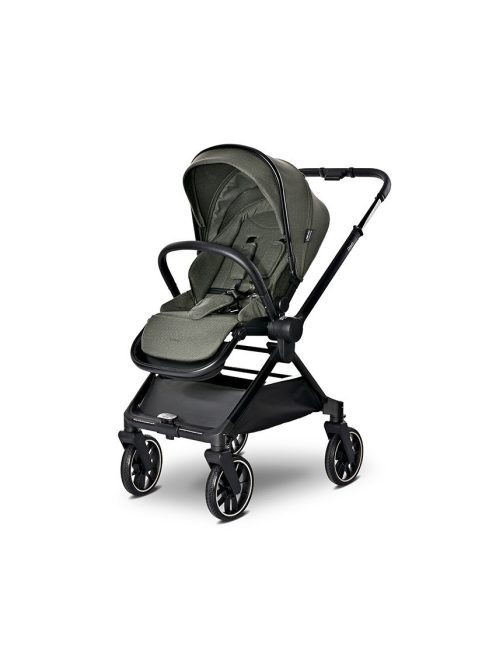 Lorelli Reya 3az1-ben multifunkciós babakocsi átfordítható tolókarral + Joy autóshordozó - Green