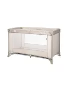 Lorelli Carina 1 fix utazóágy - Beige Stars