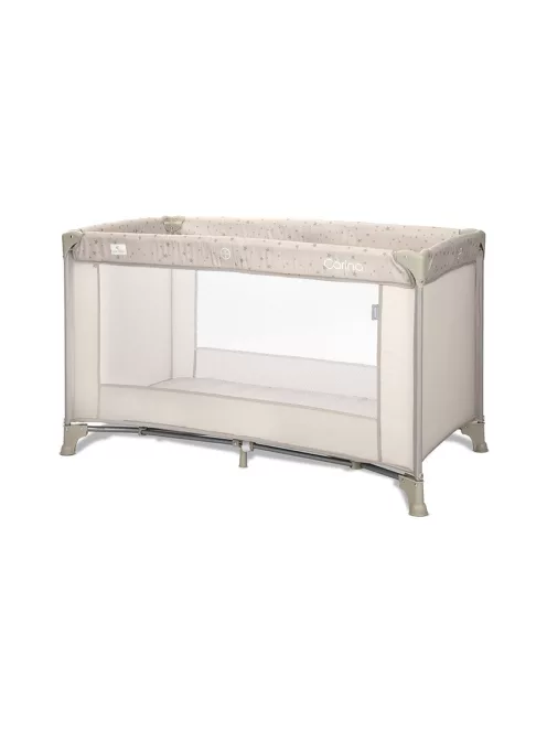 Lorelli Carina 1 fix utazóágy - Beige Stars