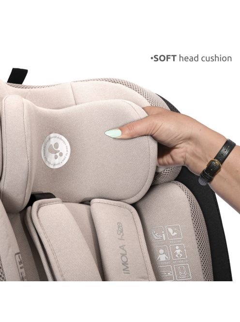 Lorelli Imola isofix 360 autósülés 40-150cm - Black
