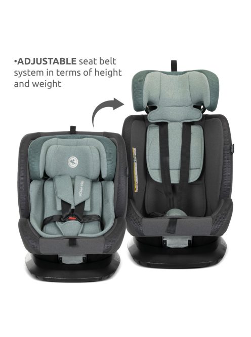 Lorelli Monza 360 i-Size autósülés 40-150cm - Black