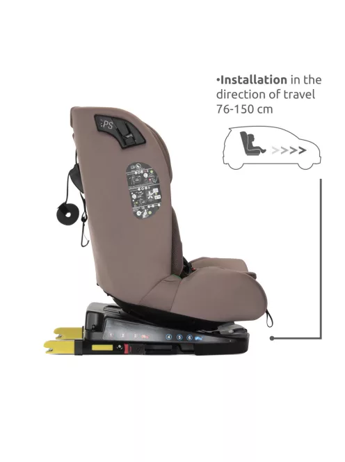 Lorelli Rodeo 360 isofix autósülés 40-150cm - Black