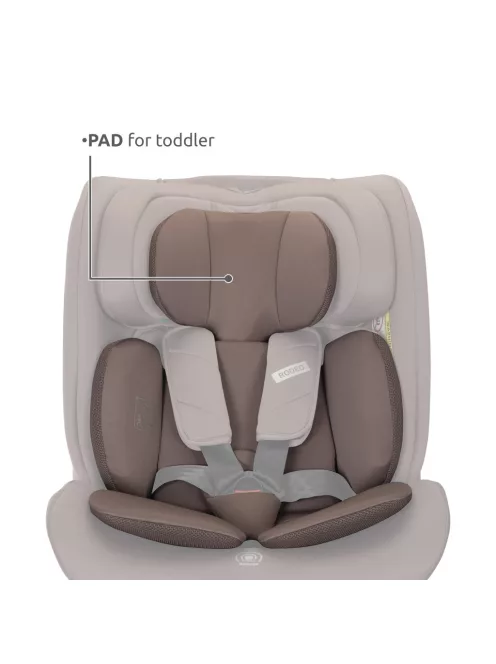 Lorelli Rodeo 360 isofix autósülés 40-150cm - Black