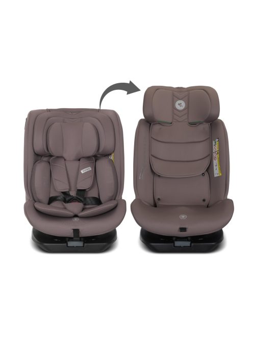 Lorelli Rodeo 360 isofix autósülés 40-150cm - Dark Pink