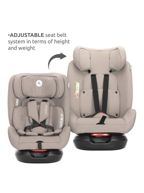 Lorelli Voyager i-Size autósülés 40-150cm + nyakpárna - Beige