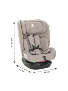Lorelli Voyager i-Size autósülés 40-150cm + nyakpárna - Grey