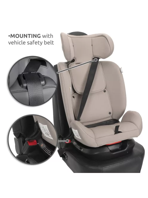 Lorelli Voyager i-Size autósülés 40-150cm + nyakpárna - Grey