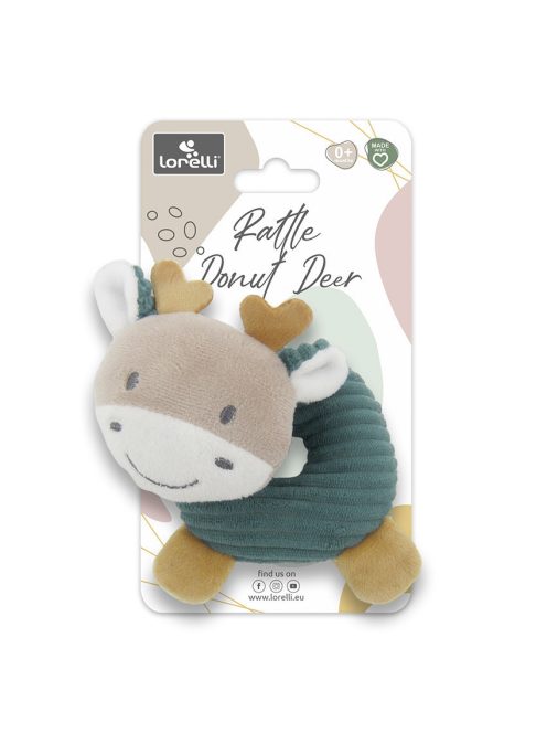 Lorelli Toys Csörgő fánk - Kék Szarvas