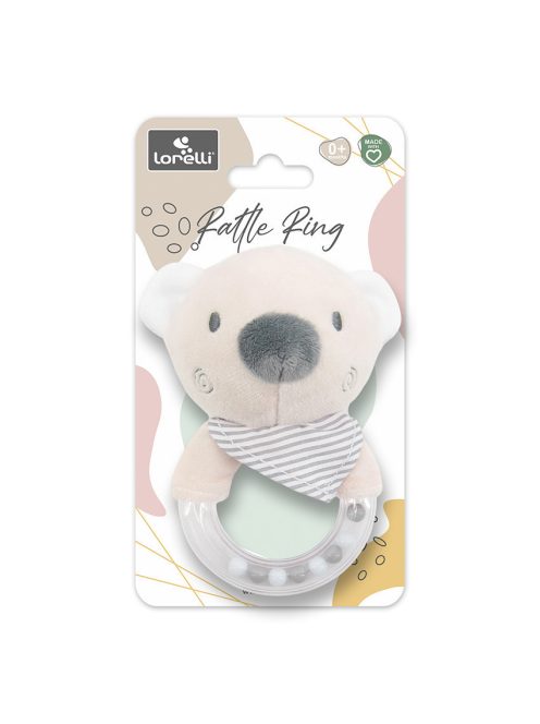 Lorelli Toys Plüss csörgő - Bézs Maci