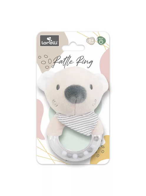 Lorelli Toys Plüss csörgő - Bézs Maci
