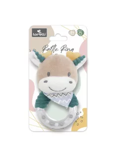 Lorelli Toys Plüss csörgő - Kék Szarvas