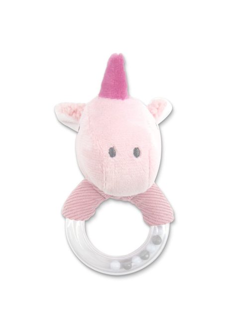 Lorelli Toys Plüss csörgő - Pink Unikornis