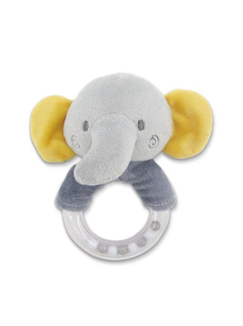 Lorelli Toys Plüss csörgő - Szürke Elefánt