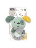 Lorelli Toys Plüss csörgő - Zöld Kutya