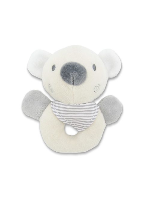 Lorelli Toys Plüss csörgő karika - Bézs Maci