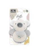 Lorelli Toys Plüss csörgő karika - Bézs Maci