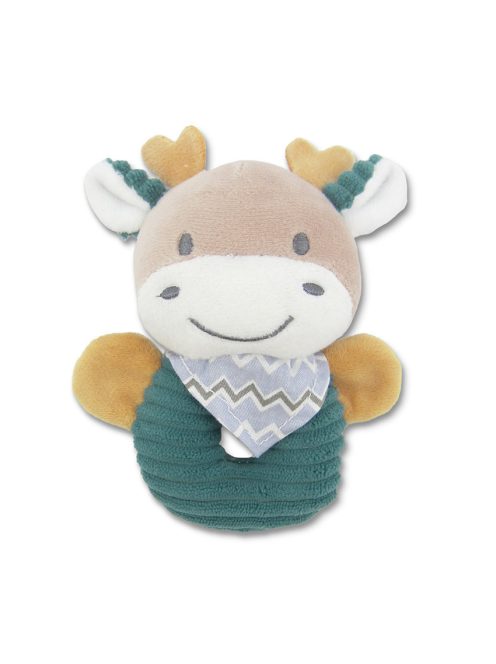 Lorelli Toys Plüss csörgő karika - Kék Szarvas