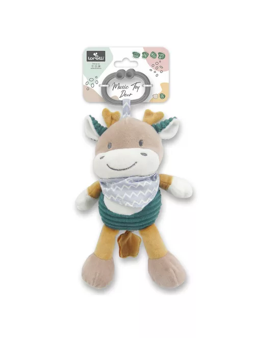 Lorelli Toys plüss zenélő játék - Kék Szarvas