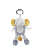 Lorelli Toys plüss zenélő játék - Szürke Elefánt