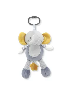 Lorelli Toys plüss zenélő játék - Szürke Elefánt