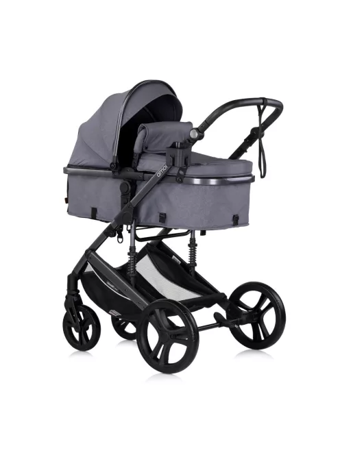 Chipolino Amore babakocsi mózessé alakítható sportrésszel - Cloud grey