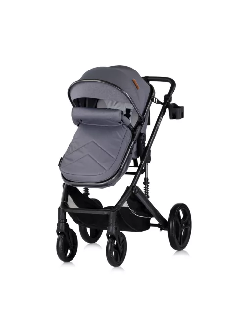 Chipolino Amore babakocsi mózessé alakítható sportrésszel - Cloud grey