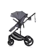 Chipolino Amore babakocsi mózessé alakítható sportrésszel - Cloud grey