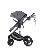 Chipolino Amore babakocsi mózessé alakítható sportrésszel - Cloud grey