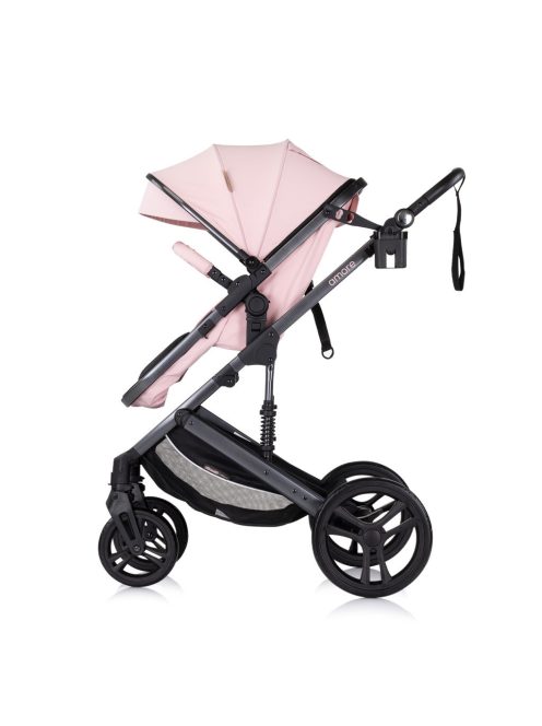 Chipolino Amore babakocsi mózessé alakítható sportrésszel - Pink Marshmallow