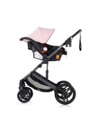 Chipolino Amore babakocsi mózessé alakítható sportrésszel - Pink Marshmallow