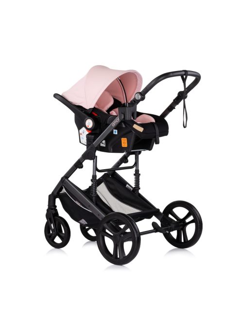Chipolino Amore babakocsi mózessé alakítható sportrésszel - Pink Marshmallow