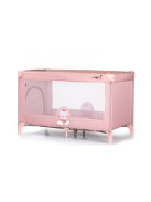 Chipolino Capri fix utazóágy - Cat pink